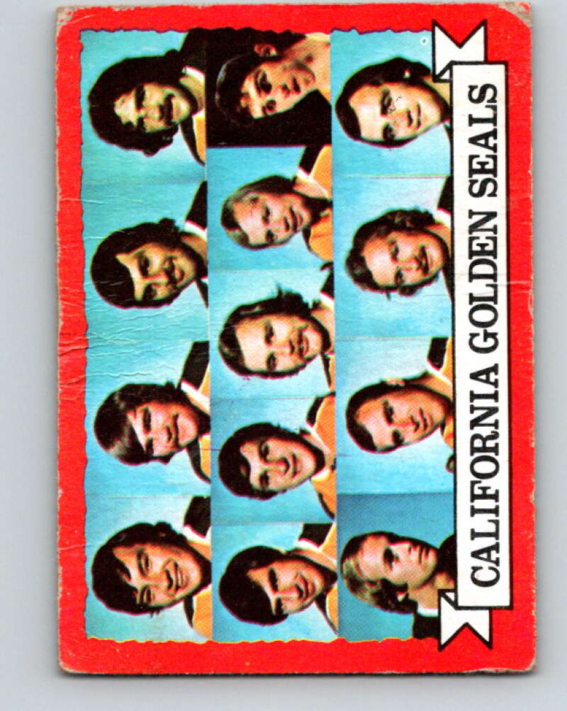 1973-74 O-Pee-Chee #95 Golden Seals Team California Golden Seals V8312