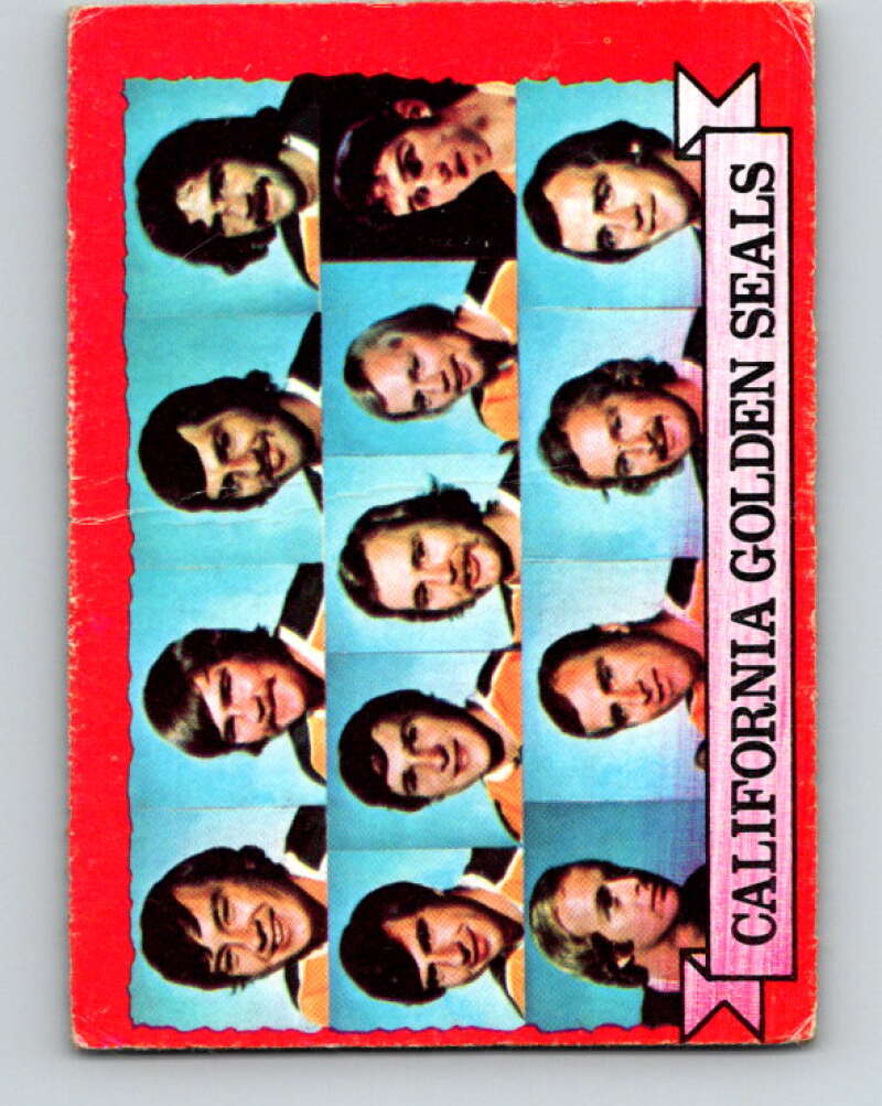 1973-74 O-Pee-Chee #95 Golden Seals Team California Golden Seals V8314