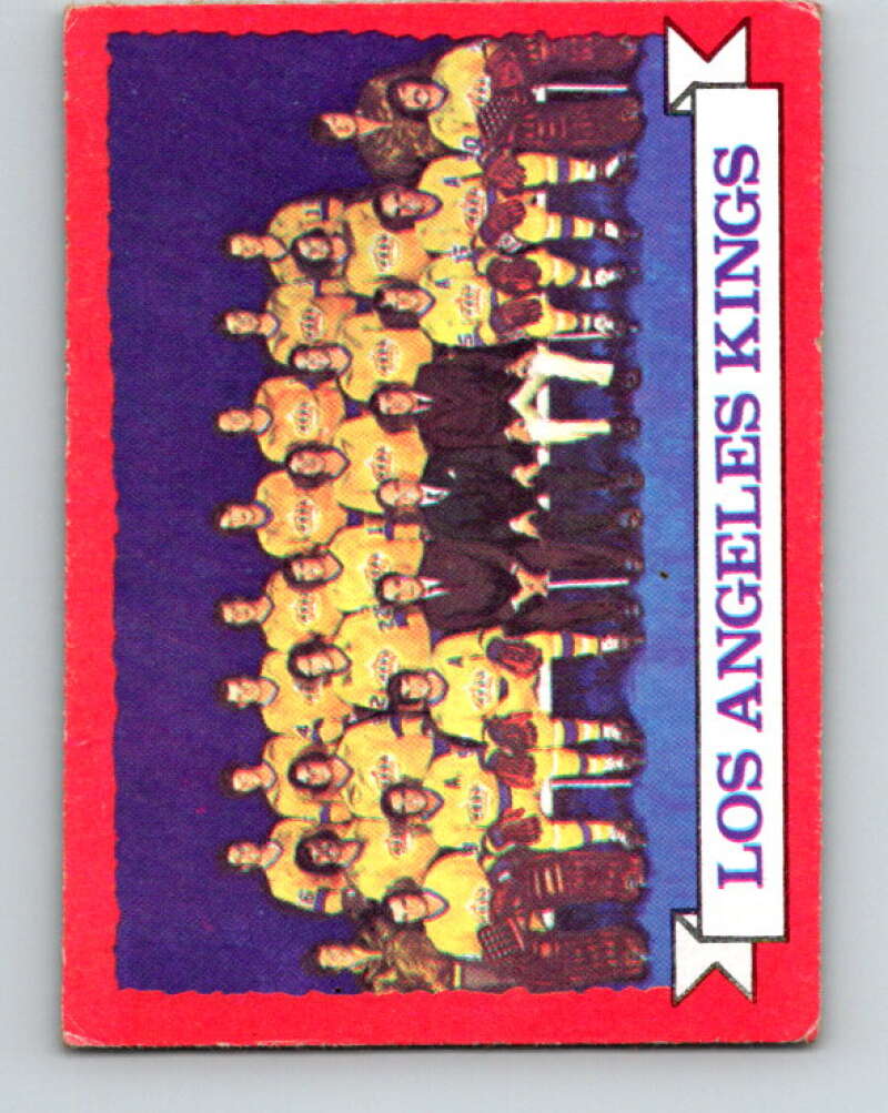 1973-74 O-Pee-Chee #98 Kings Team Los Angeles Kings V8323