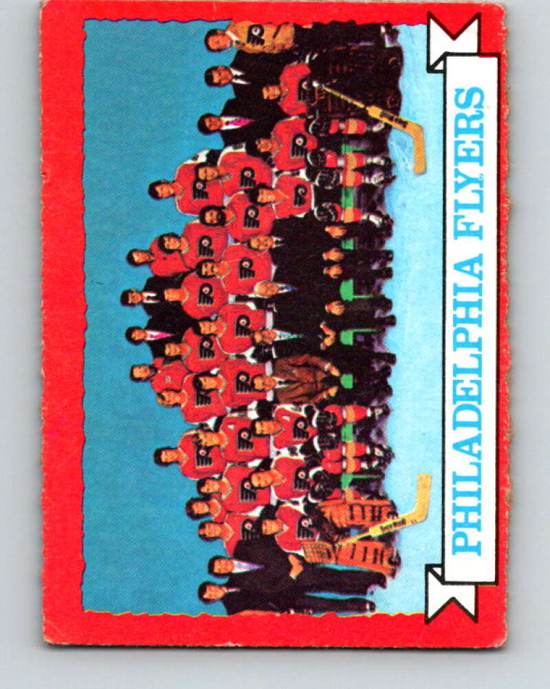 1973-74 O-Pee-Chee #103 Flyers Team Philadelphia Flyers V8329