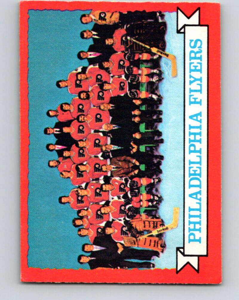 1973-74 O-Pee-Chee #103 Flyers Team Philadelphia Flyers V8331