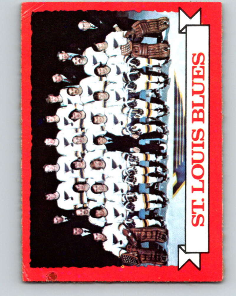 1973-74 O-Pee-Chee #105 Blues Team St. Louis Blues V8337