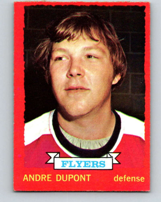 1973-74 O-Pee-Chee #113 Andre Dupont  Philadelphia Flyers  V8365