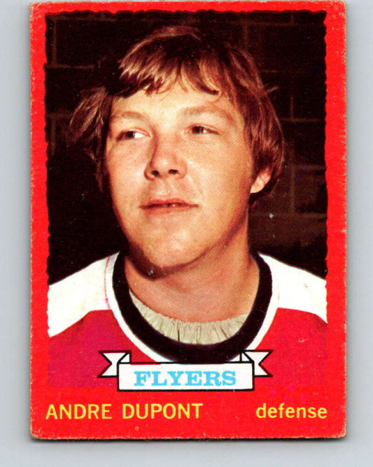 1973-74 O-Pee-Chee #113 Andre Dupont  Philadelphia Flyers  V8367