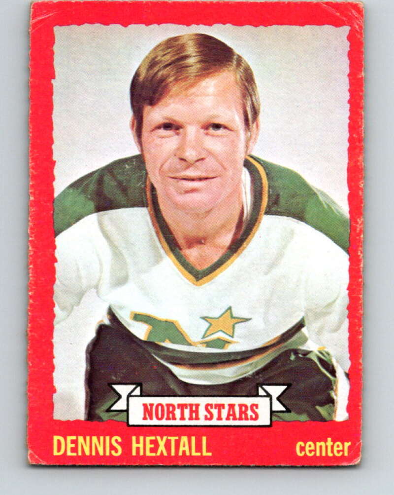 1973-74 O-Pee-Chee #115 Dennis Hextall UER Minnesota North Stars V8370