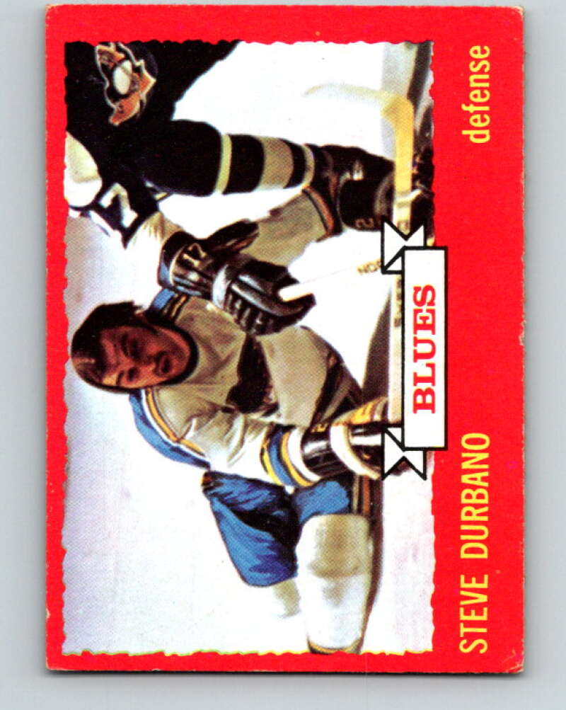 1973-74 O-Pee-Chee #124 Steve Durbano RC Rookie St. Louis Blues V8401