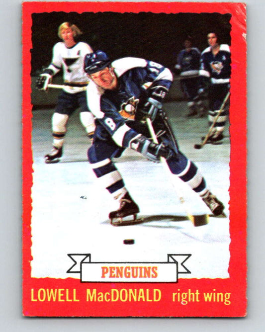 1973-74 O-Pee-Chee #128 Lowell MacDonald  Pittsburgh Penguins  V8411