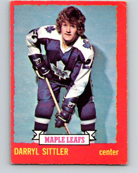 1973-74 O-Pee-Chee #132 Darryl Sittler  Toronto Maple Leafs  V8421