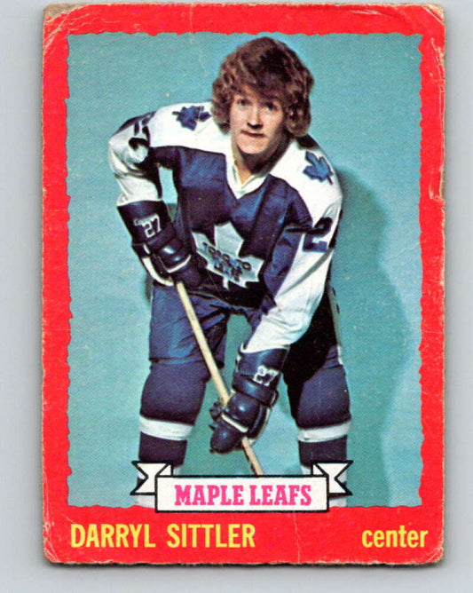 1973-74 O-Pee-Chee #132 Darryl Sittler  Toronto Maple Leafs  V8422