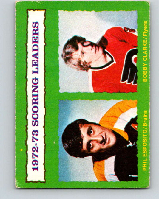 1973-74 O-Pee-Chee #135 Bobby Clarke LL  Bruins/ Flyers  V8429