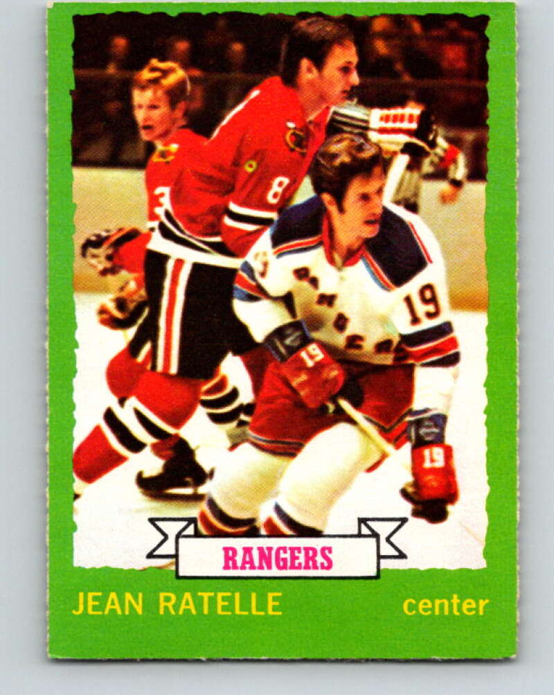 1973-74 O-Pee-Chee #141 Jean Ratelle New York Rangers V8437