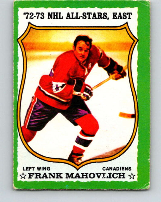 1973-74 O-Pee-Chee #145 Frank Mahovlich  Montreal Canadiens  V8441