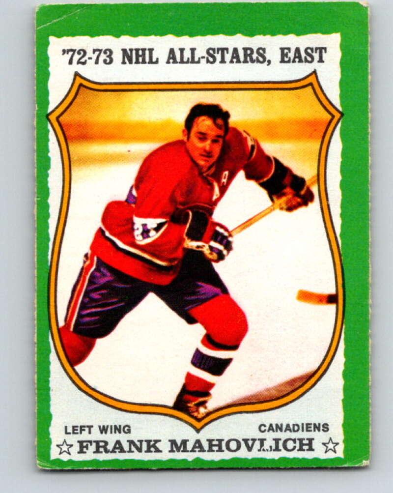 1973-74 O-Pee-Chee #145 Frank Mahovlich Montreal Canadiens V8443