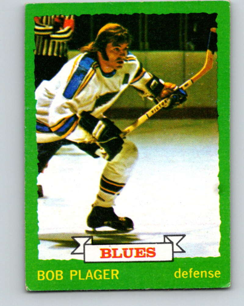1973-74 O-Pee-Chee #148 Bob Plager St. Louis Blues V8446