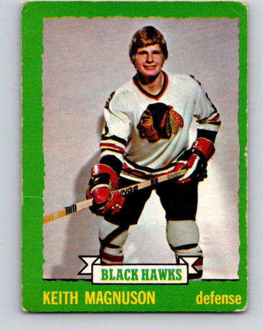 1973-74 O-Pee-Chee #151 Keith Magnuson  Chicago Blackhawks  V8453