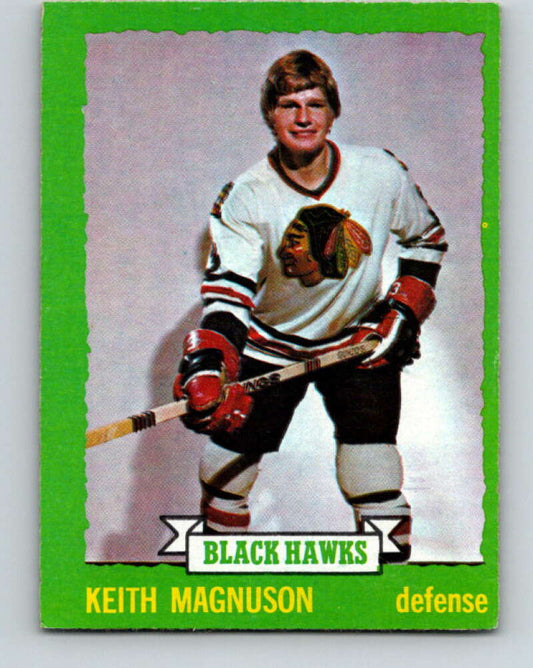 1973-74 O-Pee-Chee #151 Keith Magnuson  Chicago Blackhawks  V8454