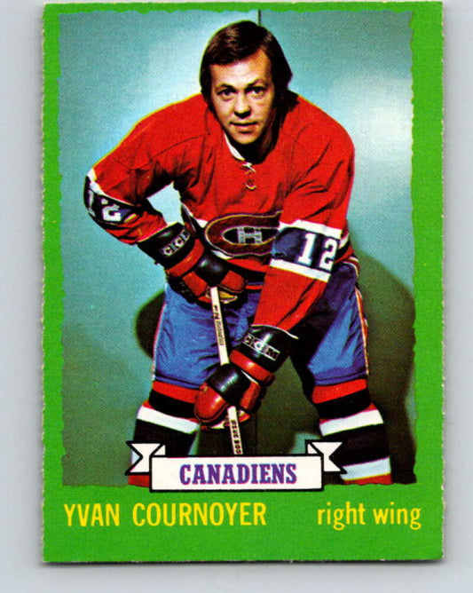 1973-74 O-Pee-Chee #157 Yvan Cournoyer  Montreal Canadiens  V8460