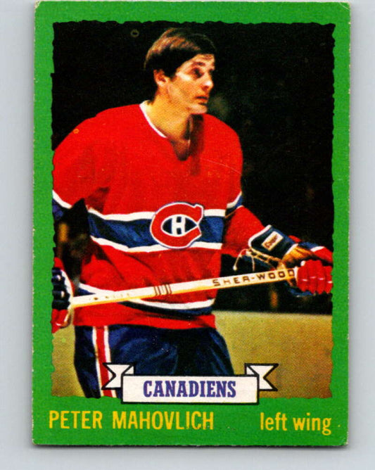 1973-74 O-Pee-Chee #164 Pete Mahovlich  Montreal Canadiens  V8477
