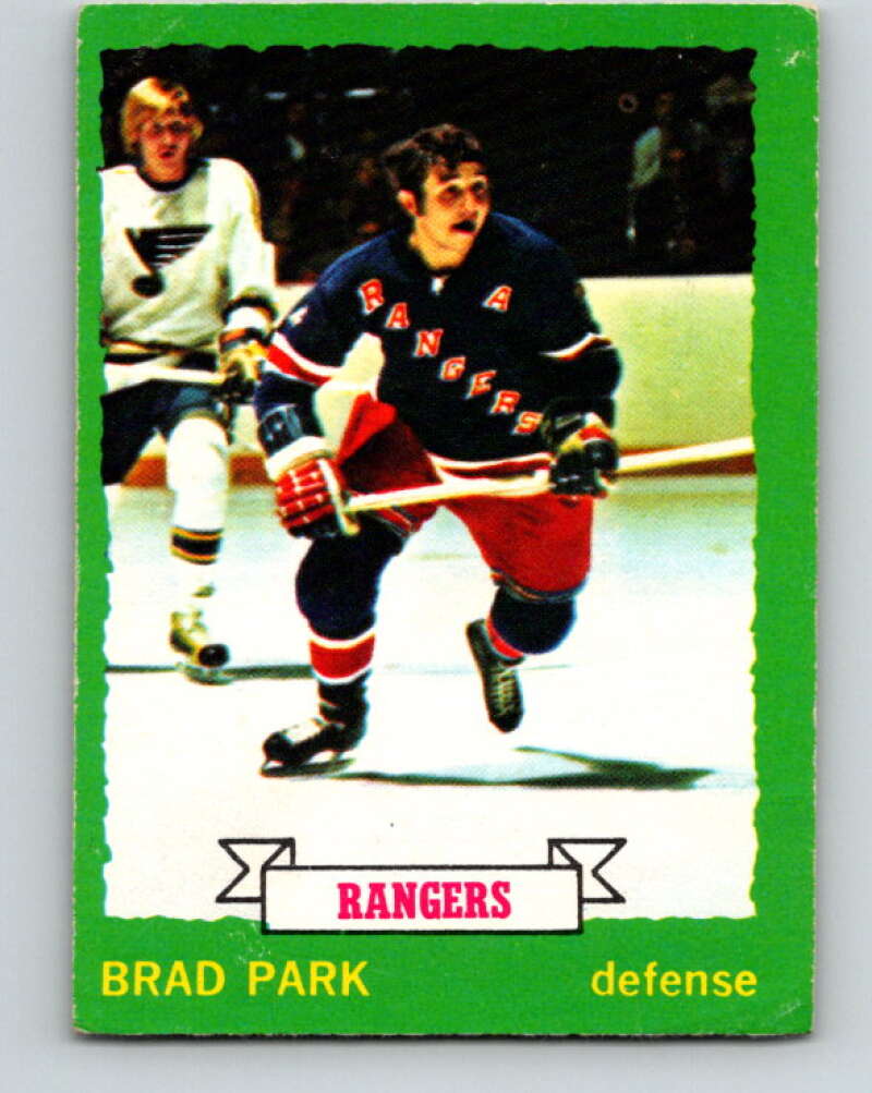 1973-74 O-Pee-Chee #165 Brad Park New York Rangers V8480