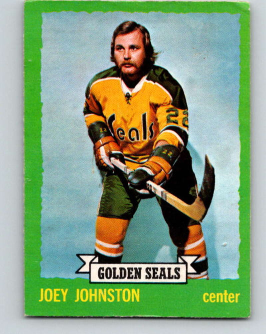 1973-74 O-Pee-Chee #172 Joey Johnston  California Golden Seals  V8491