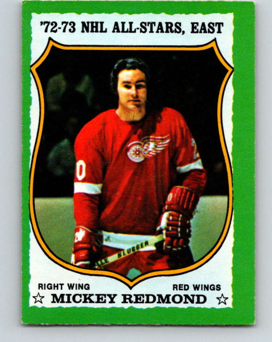 1973-74 O-Pee-Chee #180 Mickey Redmond  Detroit Red Wings  V8504