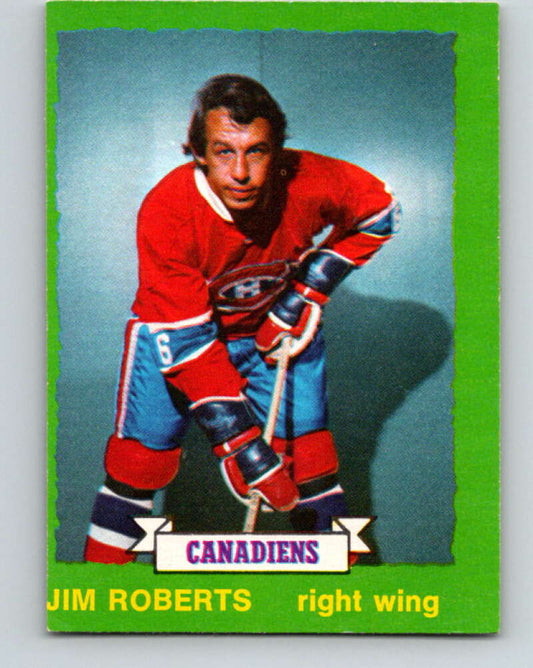 1973-74 O-Pee-Chee #181 Jim Roberts  Montreal Canadiens  V8506