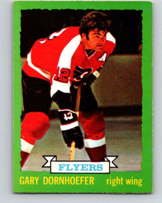 1973-74 O-Pee-Chee #182 Gary Dornhoefer  Philadelphia Flyers  V8508