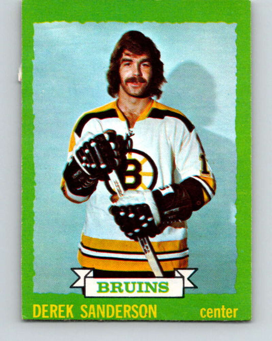 1973-74 O-Pee-Chee #183 Derek Sanderson  Boston Bruins  V8510