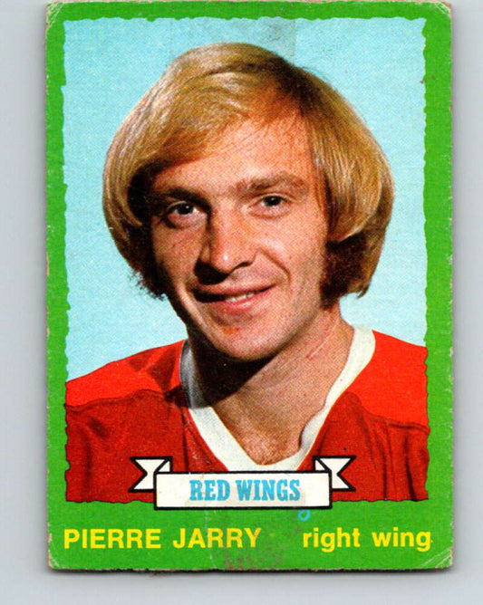 1973-74 O-Pee-Chee #186 Pierre Jarry  Detroit Red Wings  V8513