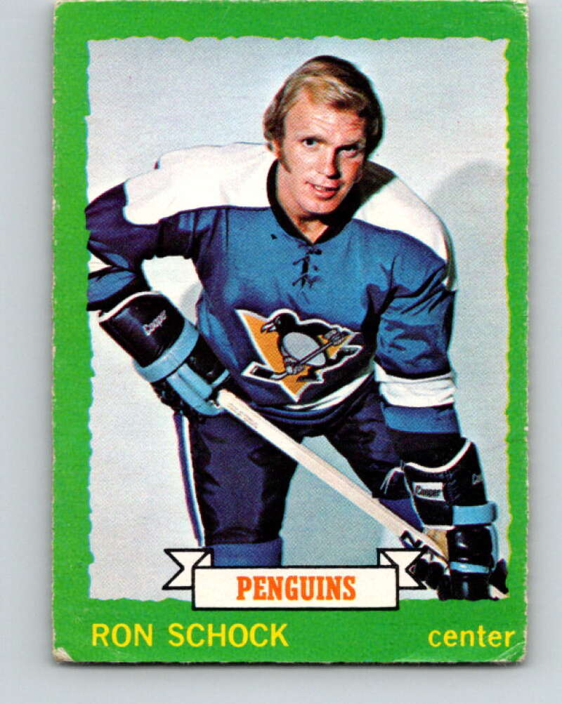1973-74 O-Pee-Chee #200 Ron Schock Pittsburgh Penguins V8545