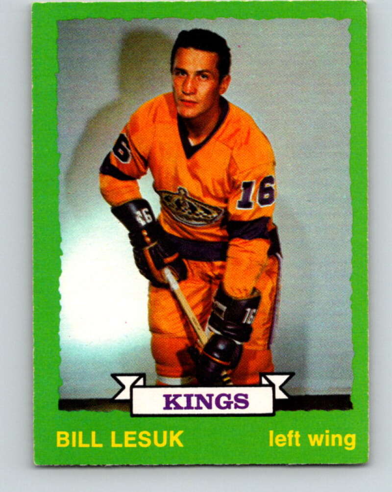 1973-74 O-Pee-Chee #205 Bill Lesuk Los Angeles Kings V8550