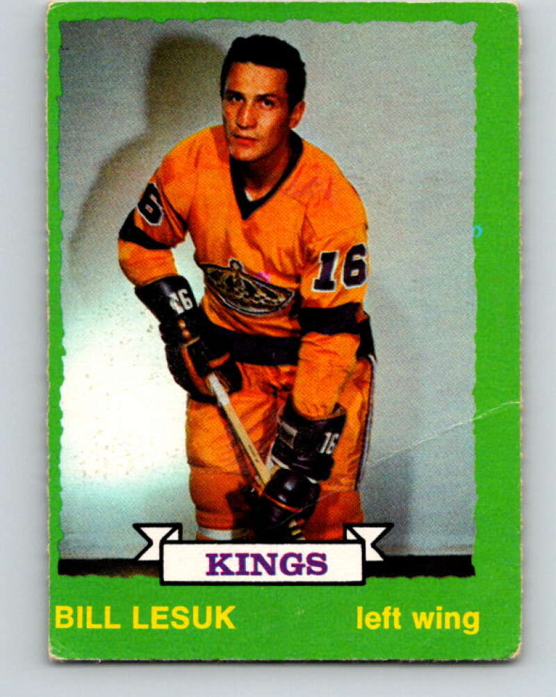 1973-74 O-Pee-Chee #205 Bill Lesuk Los Angeles Kings V8552