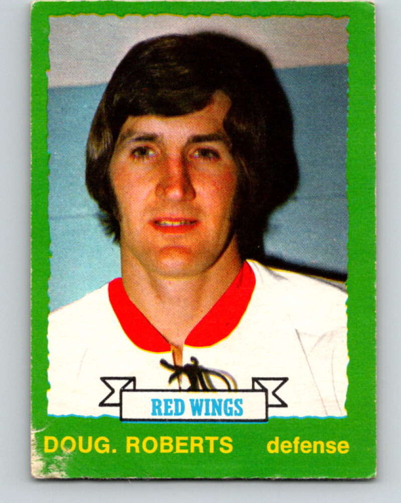 1973-74 O-Pee-Chee #207 Doug Roberts Detroit Red Wings V8555