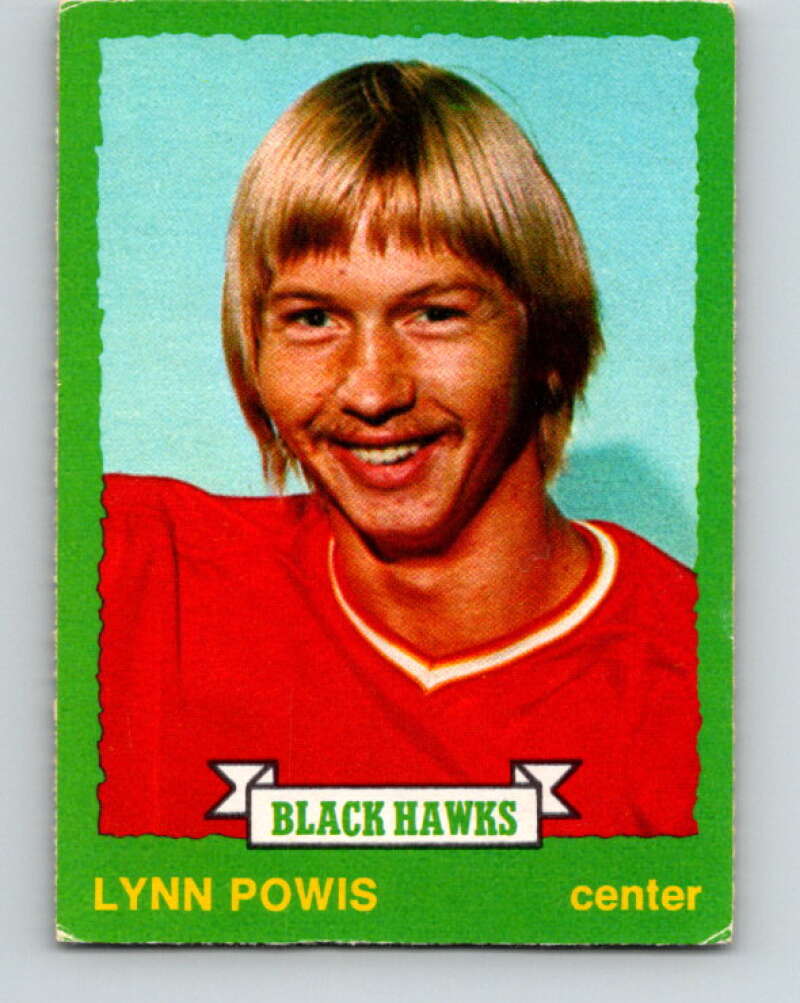 1973-74 O-Pee-Chee #209 Lynn Powis RC Rookie Chicago Blackhawks V8560