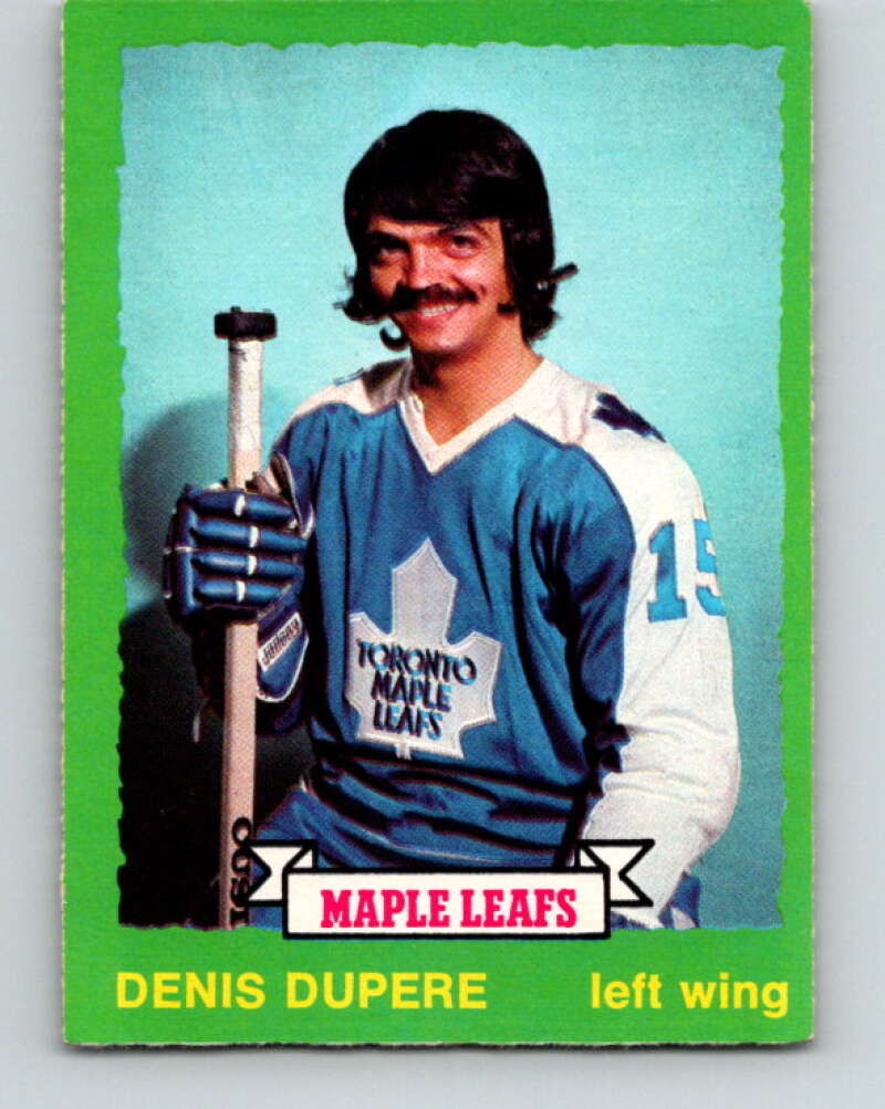 1973-74 O-Pee-Chee #210 Denis Dupere Toronto Maple Leafs V8562