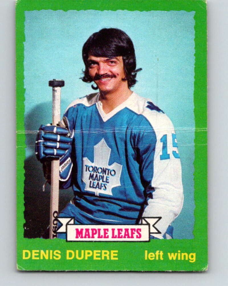 1973-74 O-Pee-Chee #210 Denis Dupere Toronto Maple Leafs V8566