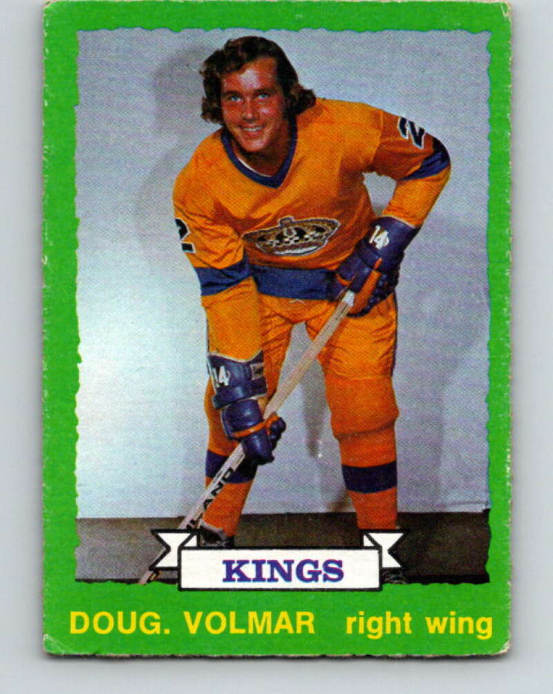 1973-74 O-Pee-Chee #215 Doug Volmar RC Rookie Los Angeles Kings V8574