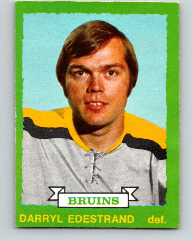 1973-74 O-Pee-Chee #216 Darryl Edestrand Boston Bruins V8575