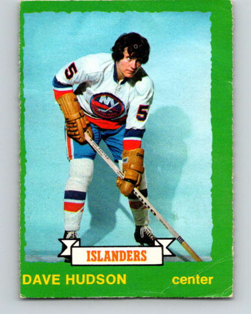 1973-74 O-Pee-Chee #234 Dave Hudson New York Islanders V8600