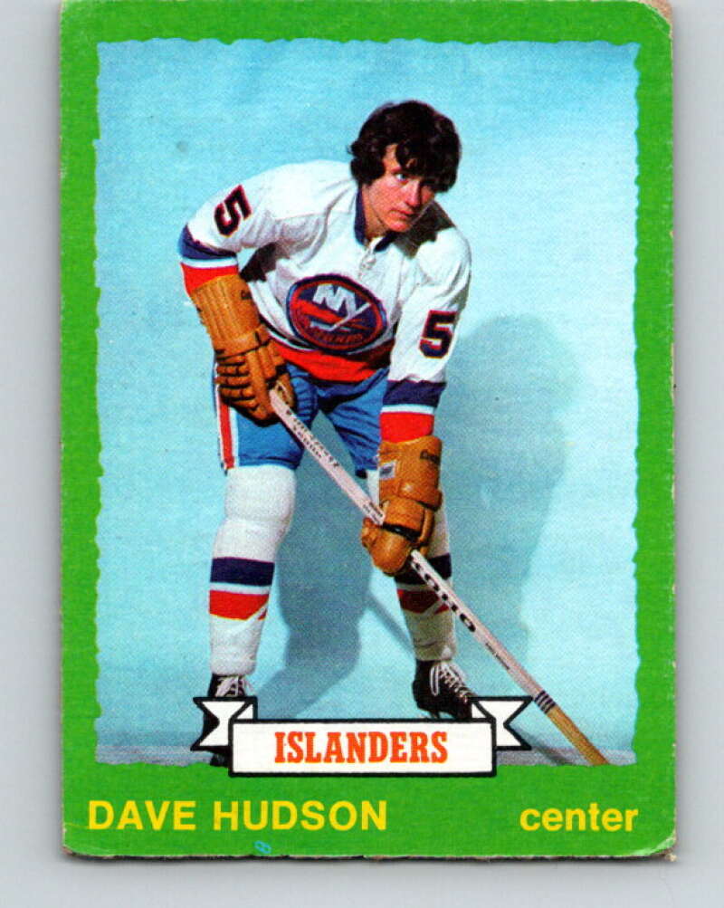 1973-74 O-Pee-Chee #234 Dave Hudson New York Islanders V8601