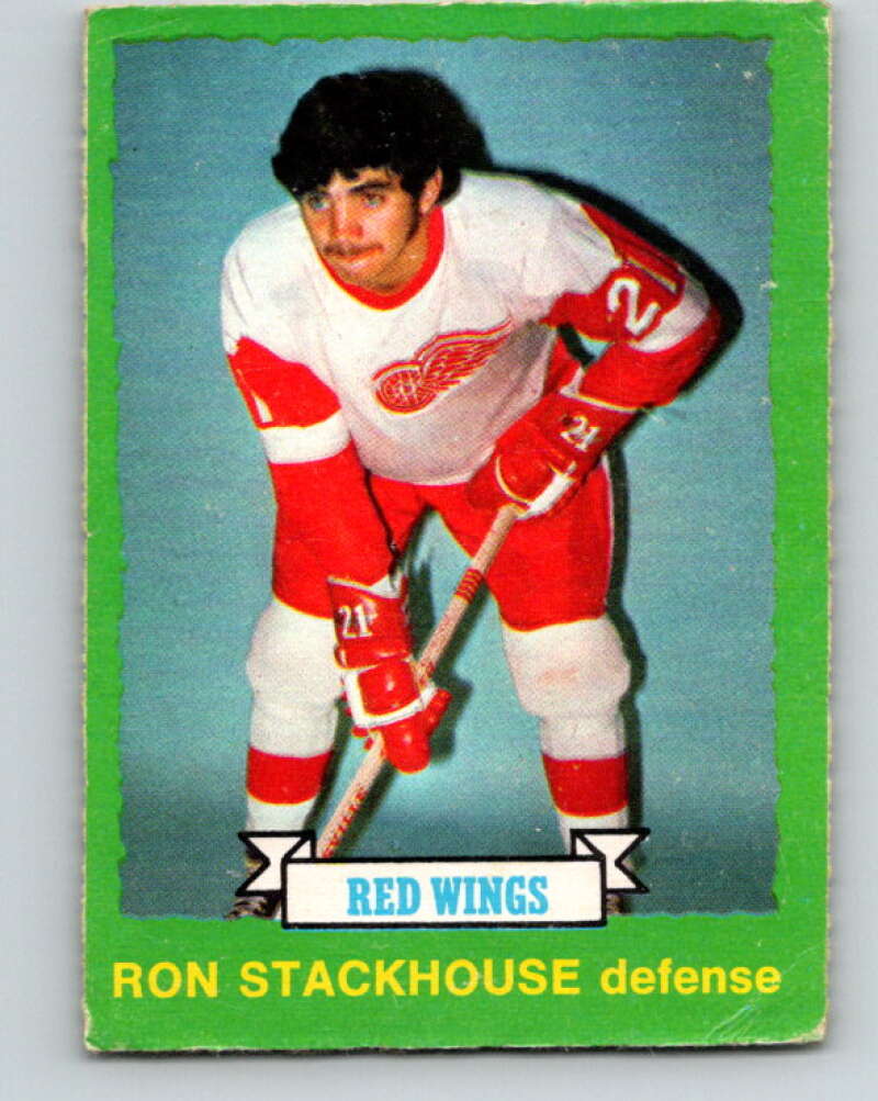 1973-74 O-Pee-Chee #236 Ron Stackhouse Detroit Red Wings V8603