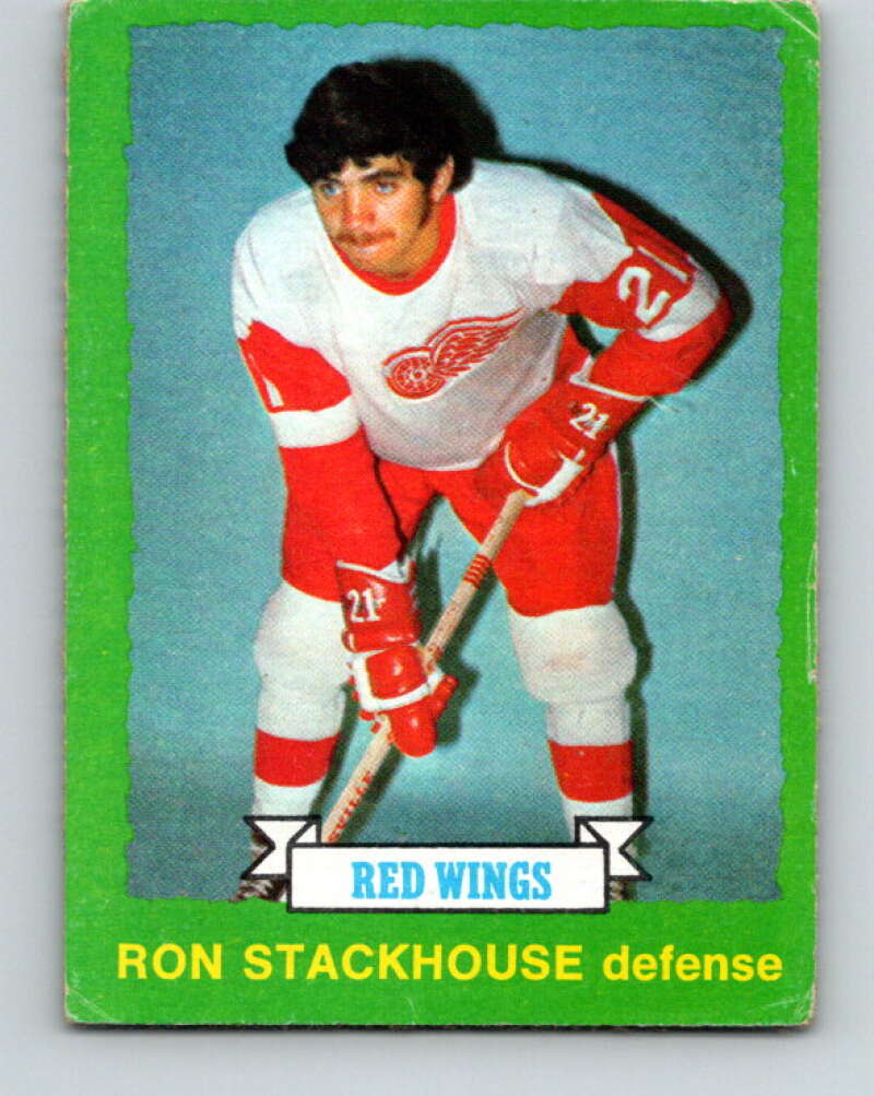 1973-74 O-Pee-Chee #236 Ron Stackhouse Detroit Red Wings V8605