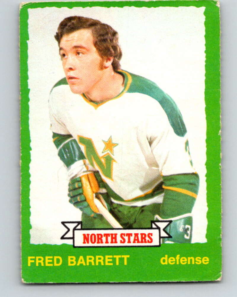 1973-74 O-Pee-Chee #264 Fred Barrett Minnesota North Stars V8646