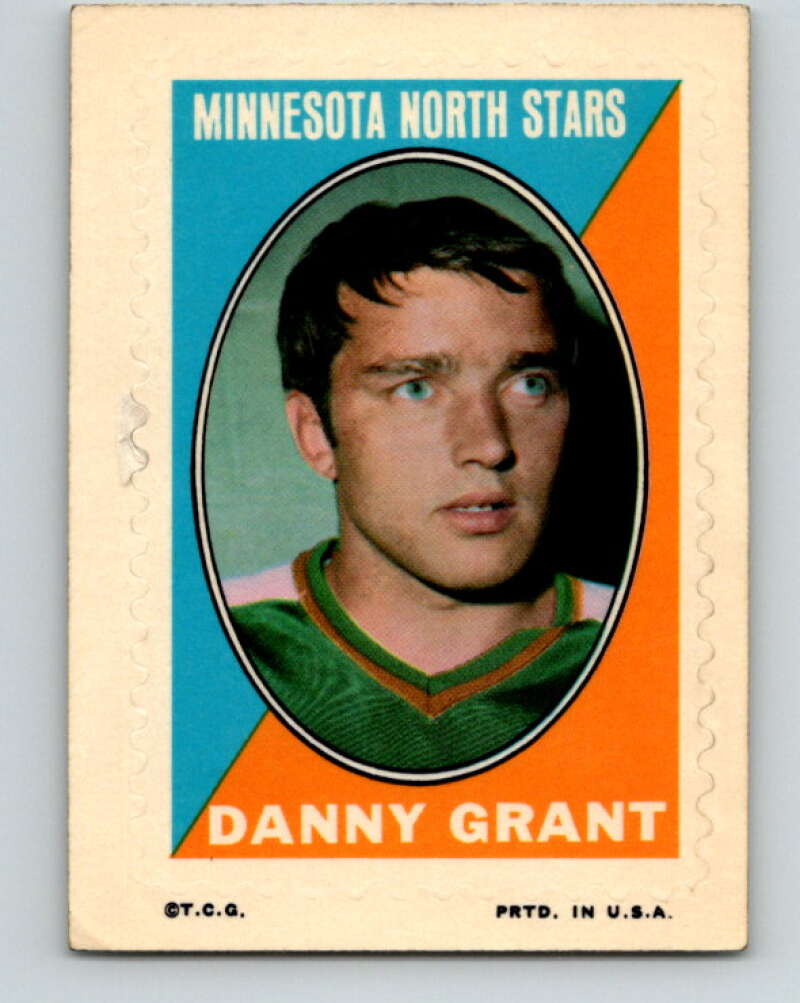 1970-71 Topps Sticker Stamps #11 Danny Grant Minnesota North Stars V8666