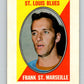 1970-71 Topps Sticker Stamps #28 Frank St. Marseille  St. Louis Blues  V8685