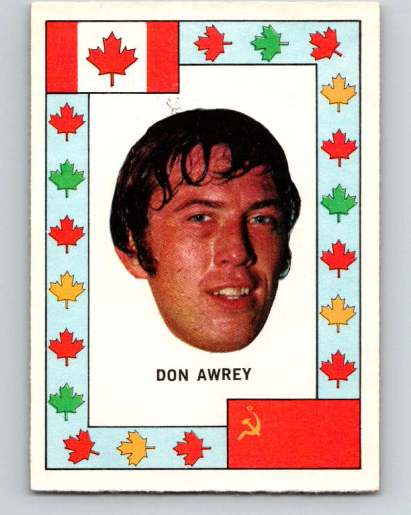 1972-73 O-Pee-Chee Team Canada #1 Don Awrey V8737