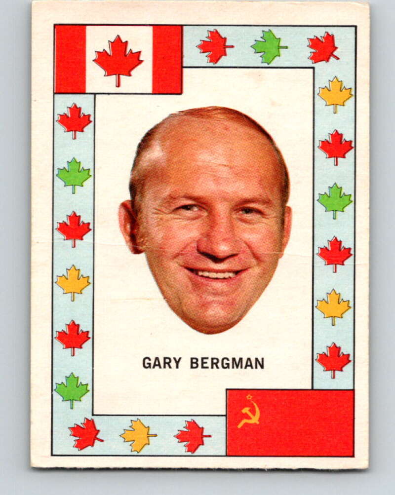 1972-73 O-Pee-Chee Team Canada #3 Gary Bergman V8740
