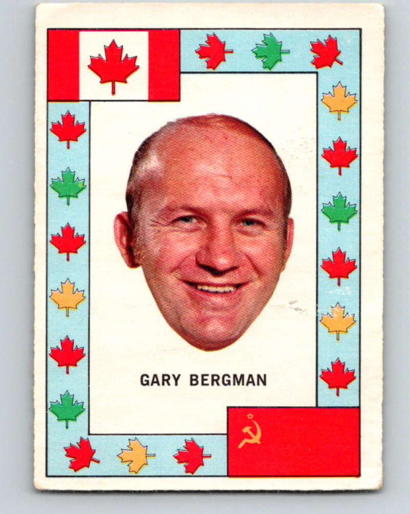 1972-73 O-Pee-Chee Team Canada #3 Gary Bergman V8742