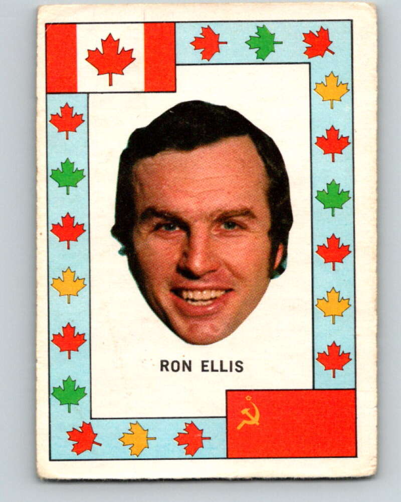 1972-73 O-Pee-Chee Team Canada #8 Ron Ellis V8750
