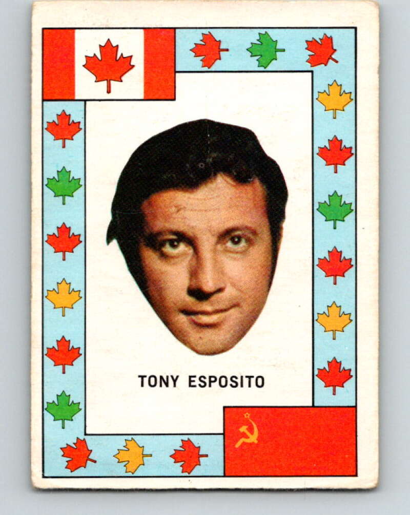 1972-73 O-Pee-Chee Team Canada #10 Tony Esposito V8755